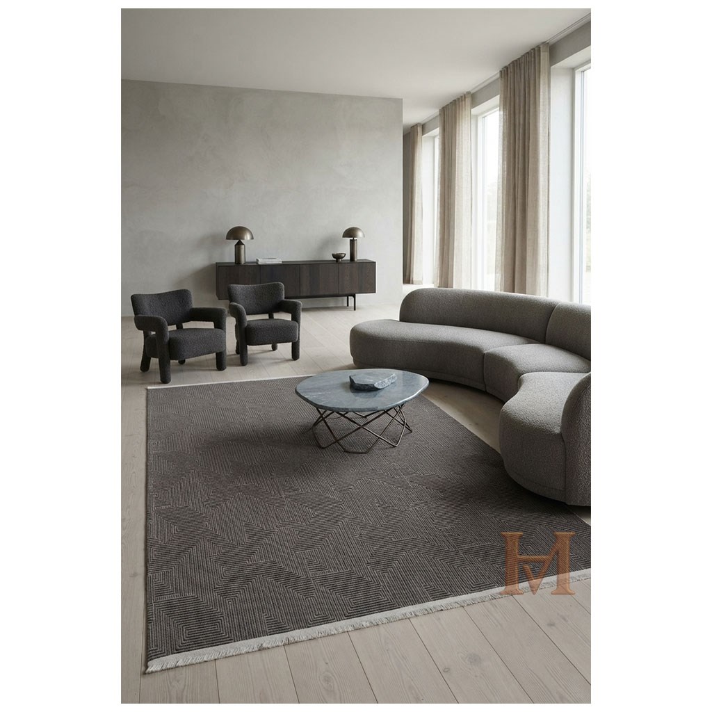 Kashe Always Halı Modelleri ve Fiyatları | Modern Salon HalılarıPera Lussokashe halı always 7085 antrasit