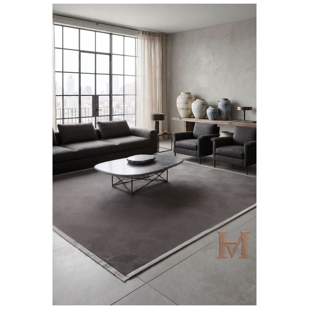 Kashe Always Halı Modelleri ve Fiyatları | Modern Salon HalılarıPera Lussokashe halı always 7085 antrasit
