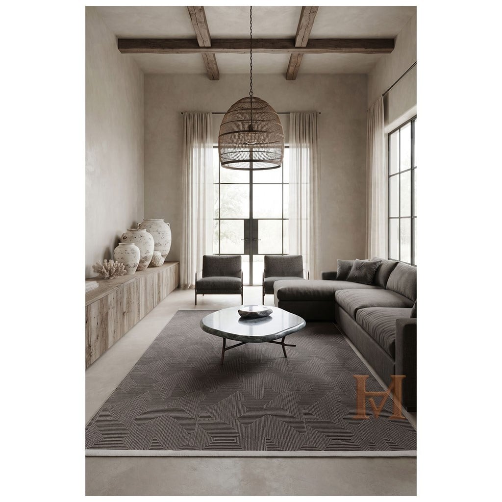 Kashe Always Halı Modelleri ve Fiyatları | Modern Salon HalılarıPera Lussokashe halı always 7085 antrasit