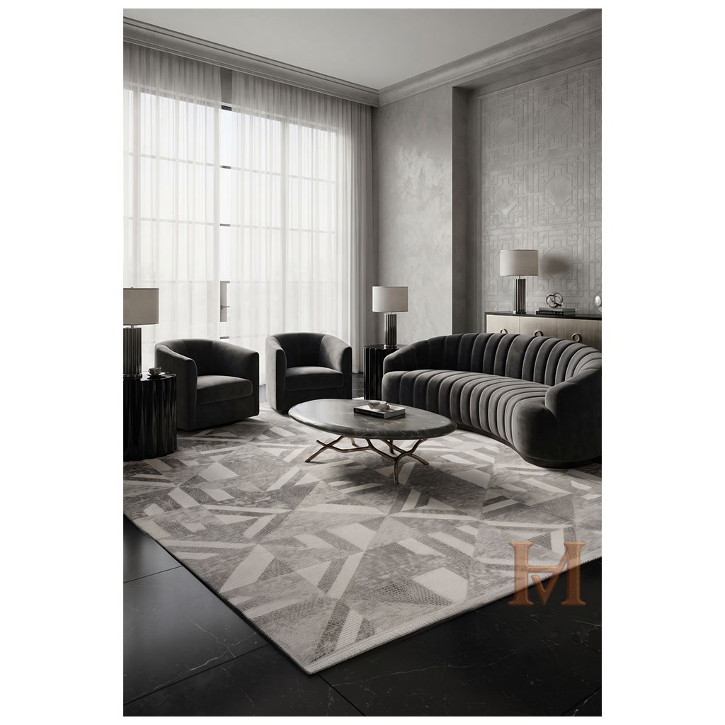 Kashe Always Halı Modelleri ve Fiyatları | Modern Salon HalılarıPera Lussokashe halı always 7083 antrasit