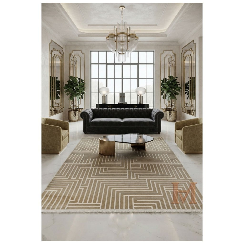 Kashe Always Halı Modelleri ve Fiyatları | Modern Salon HalılarıPera Lussokashe halı always 7094 vizon