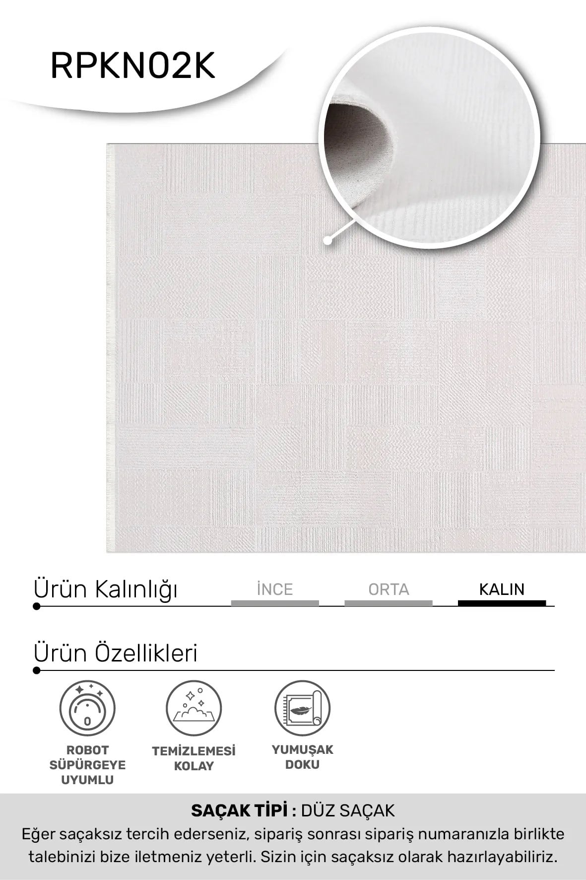 KİSRA-Vizon - Özel ölçü-Salon , Oturma Odası ve Koridor Halısı-Robot Süpürgeye Uyumlu-Kolay Temizlenebilir-Uygun Fiyat