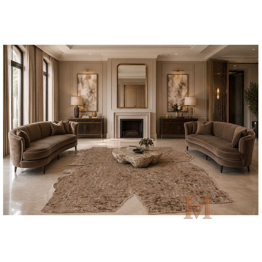 PERA LUSSO | Modern, Yün ve Özel Tasarım Halı ModelleriPera LussoPERA LUSSO ANTİQUE AMORF ANT-14 KAHVE