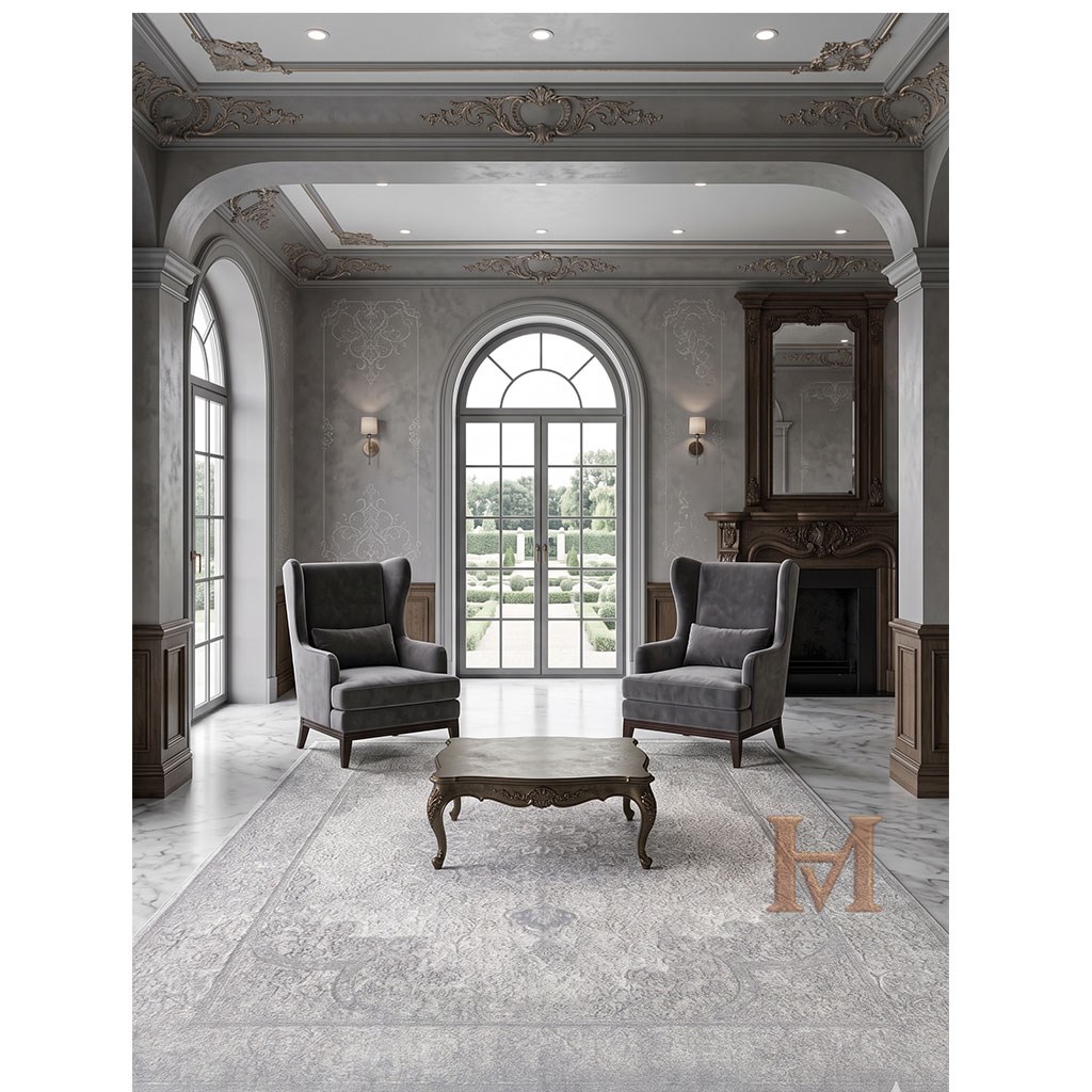Royal Palette PA04C Halı | Modern Bordo Kırmızı Salon HalısıRoyal HalıROYAL DA MYSTİC QM02A 200*290