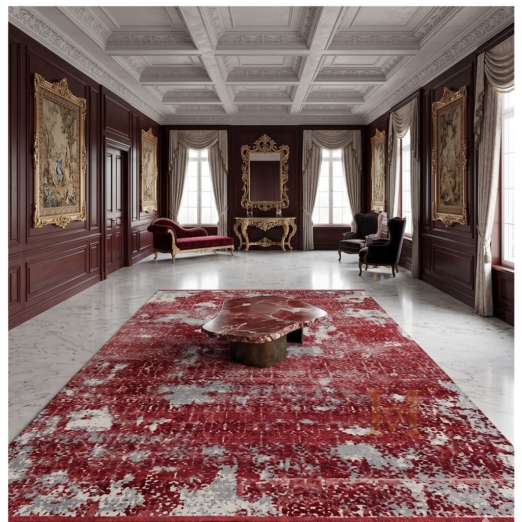 Royal Palette PA04C Halı | Modern Bordo Kırmızı Salon HalısıRoyal HalıROYAL DA PALETTE PA04C 200*290