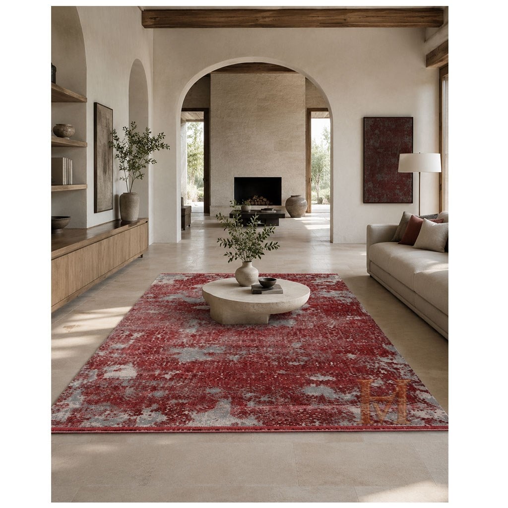 Royal Palette PA04C Halı | Modern Bordo Kırmızı Salon HalısıRoyal HalıROYAL DA PALETTE PA04C 200*290