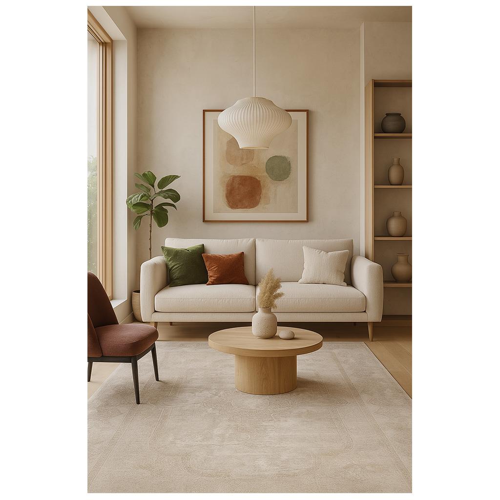 WOOLKNOT HALI CRAFT M095 KREM GRİWoolknotWOOLKNOT HALI CRAFT M095G KREM GRİ