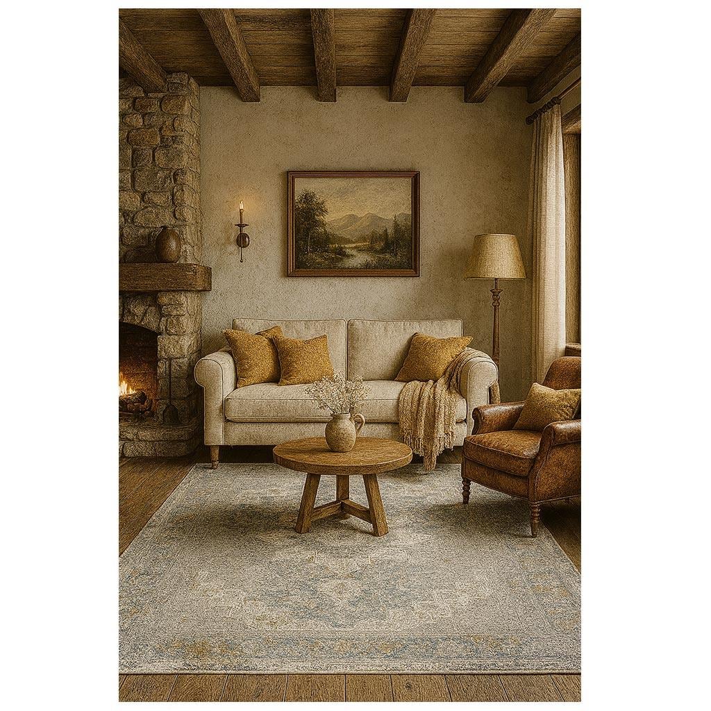 WOOLKNOT HALI CRAFT MT002 GRİ MAVİWoolknotWOOLKNOT HALI CRAFT MT002 GRİ MAVİ