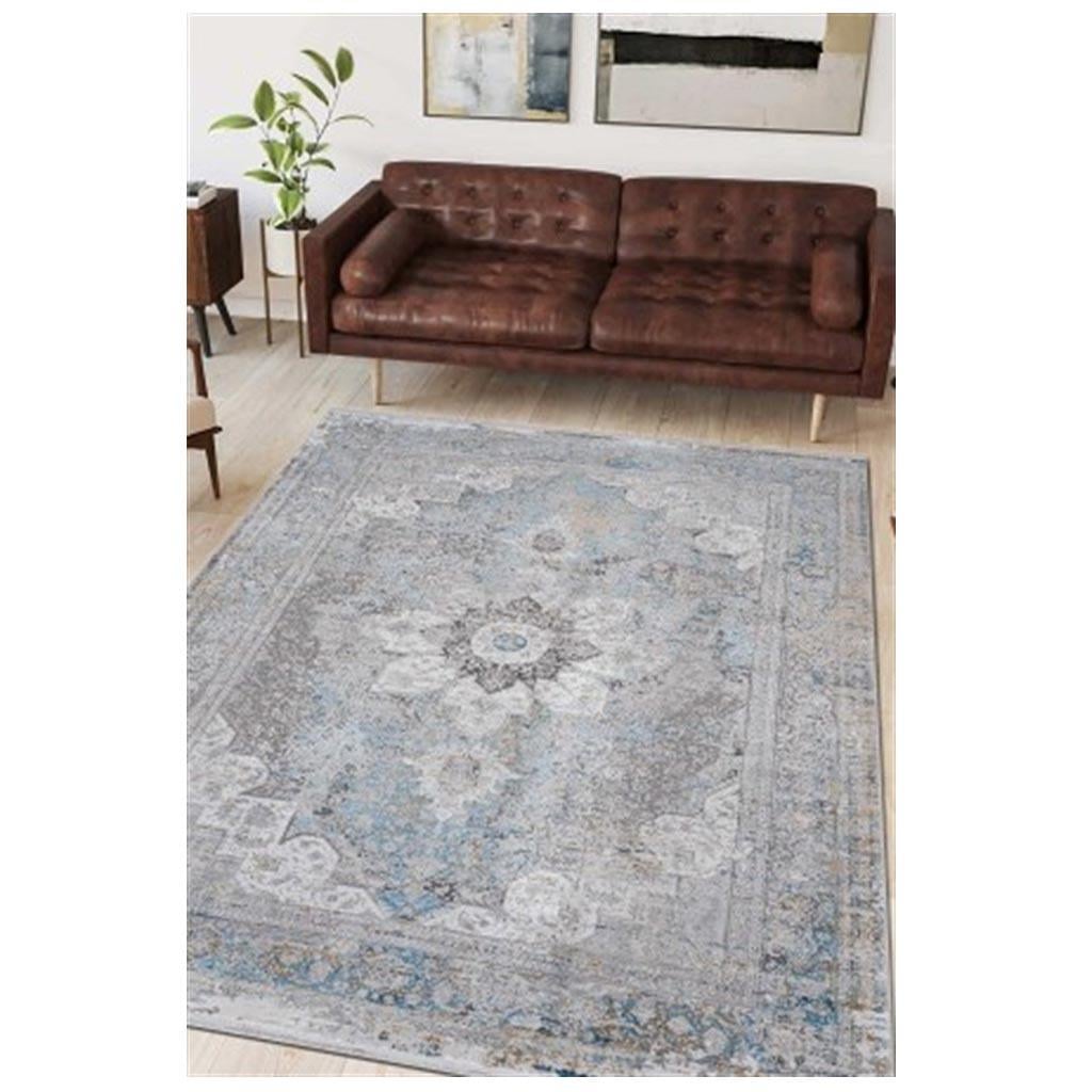 WOOLKNOT HALI CRAFT MT002 GRİ MAVİWoolknotWOOLKNOT HALI CRAFT MT002 GRİ MAVİ