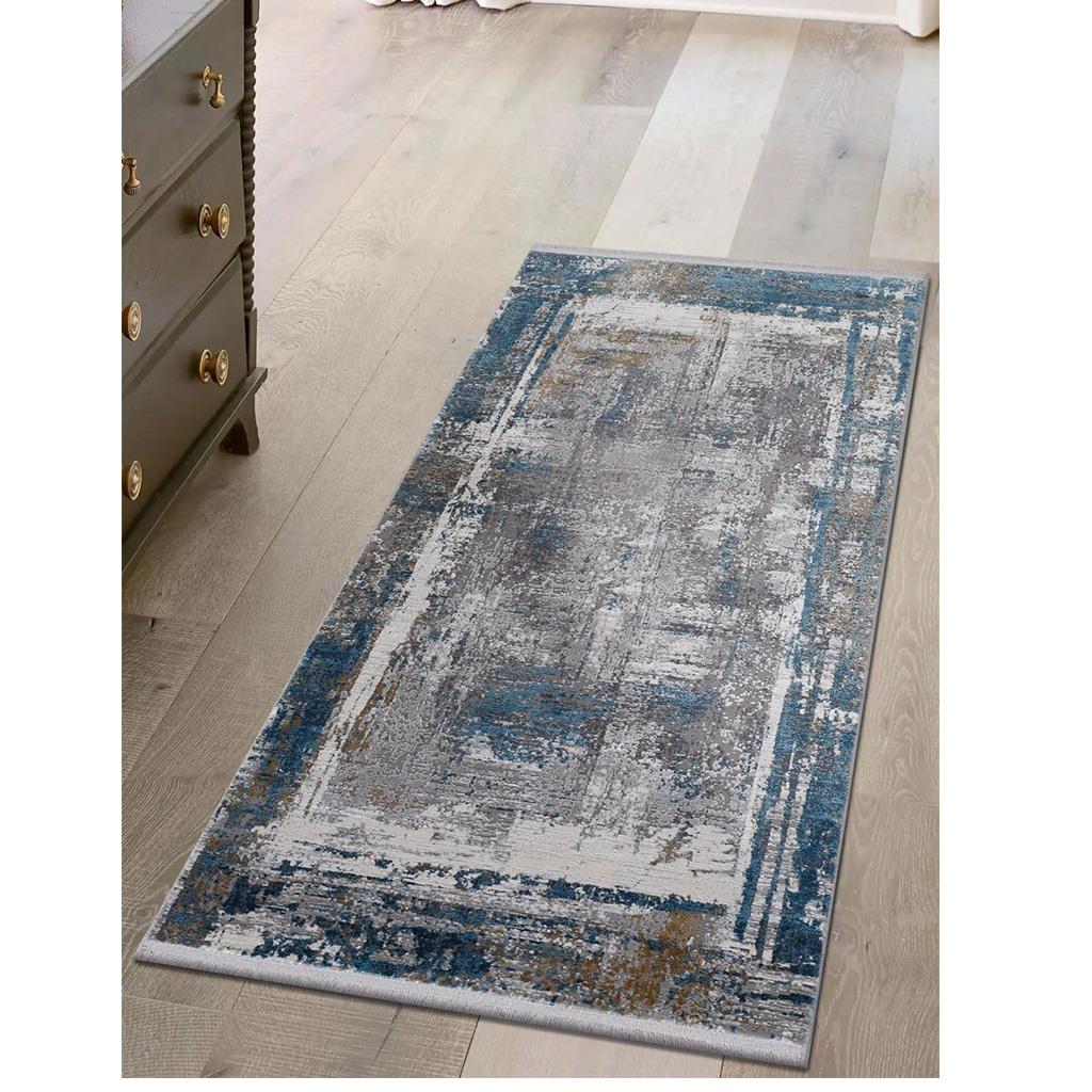 WOOLKNOT HALI CRAFT MT176 KREM MAVİWoolknotWOOLKNOT HALI CRAFT MT176 KREM MAVİ