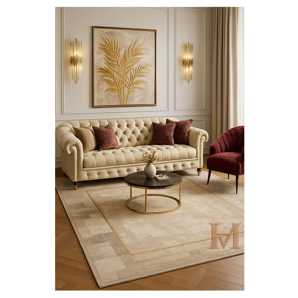 Woolknot Halı Craft SerisiWoolknotWOOLKNOT HALI CRAFT M426G KREM GRİ