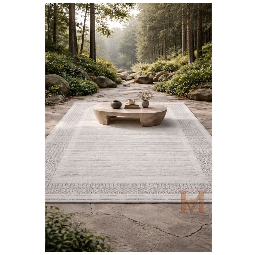 Woolknot Halı Craft SerisiWoolknotWOOLKNOT HALI CRAFT M504A KREM GRİ