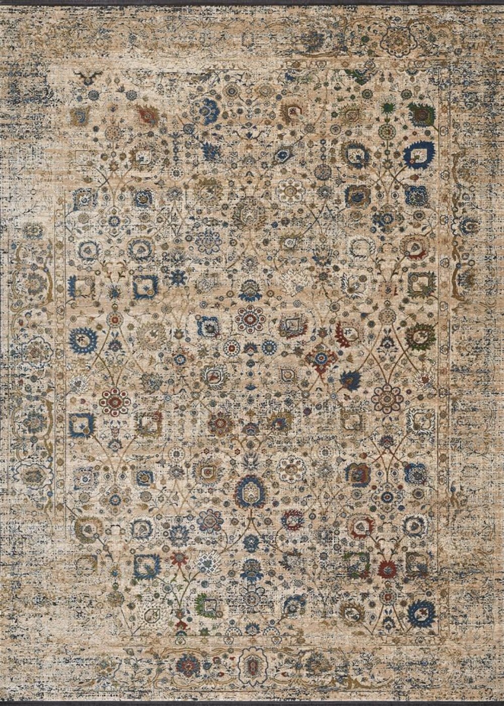 WOOLKNOT HALI PIETRA 2084X KREM MULTİWoolknotWOOLKNOT HALI PIETRA 2084X KREM MULTİ