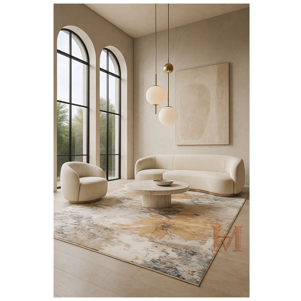 Woolknot Halı Ruby SerisiWoolknotWOOLKNOT RUBY RB001 KREM MAVİ