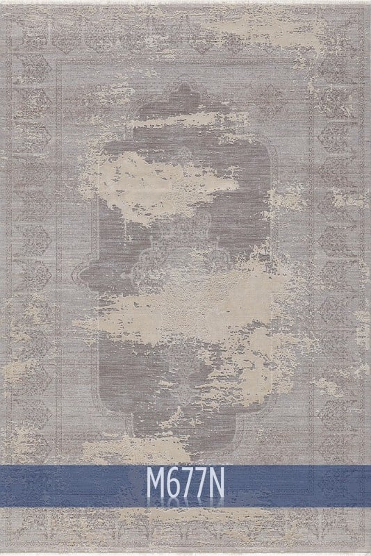 WoolknotWOOLKNOT HALI HERA M677N GRİ_BEJ