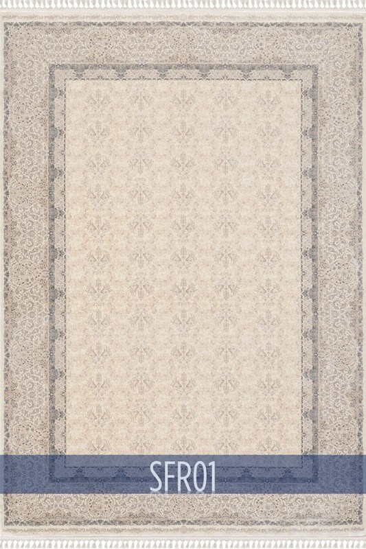 WoolknotWOOLKNOT HALI SAFİR SFR01 KREM_SARI