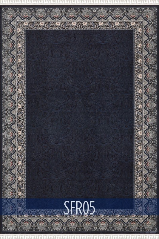 WoolknotWOOLKNOT HALI SAFİR SFR05 LACİVERT_LACİVERT