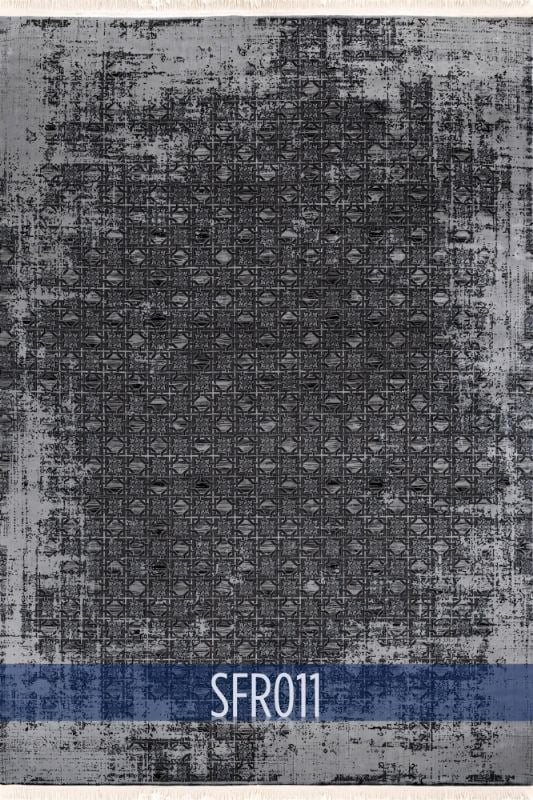 WoolknotWOOLKNOT HALI SAFİR SFR11 SİYAH_ANTRASİT