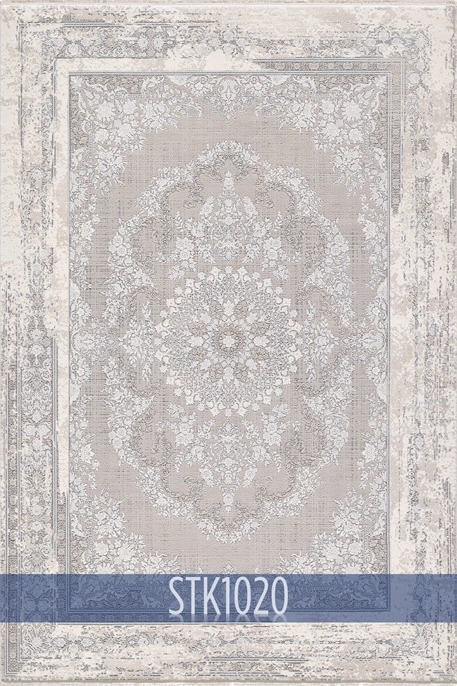 WoolknotWOOLKNOT HALI STARK STK1020 KREM_VİZON