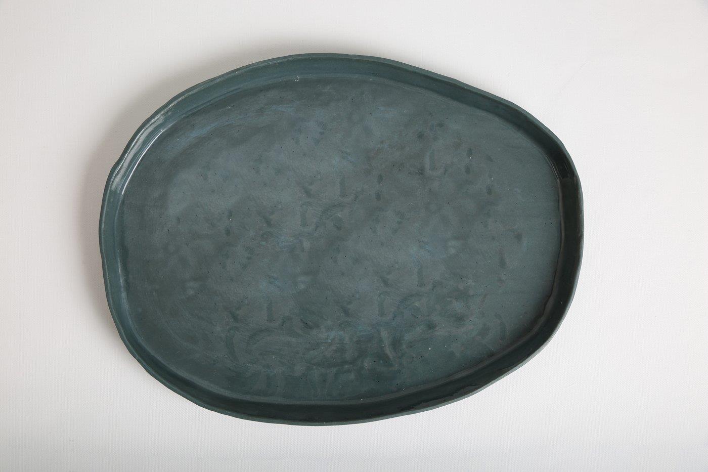 Dantel Oval Tepsi