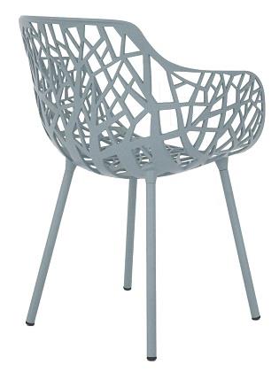 Forest Kollu Sandalye – Light Blue (Cod.13) - cm 55 x 56 x h 44/81