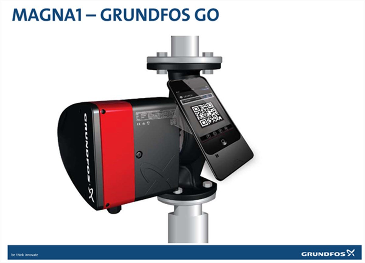 Grundfos MAGNA1 25-80 180 1x230V PN10 Değişken Devirli / Frekans Konvertörlü Sirkülasyon Pompası