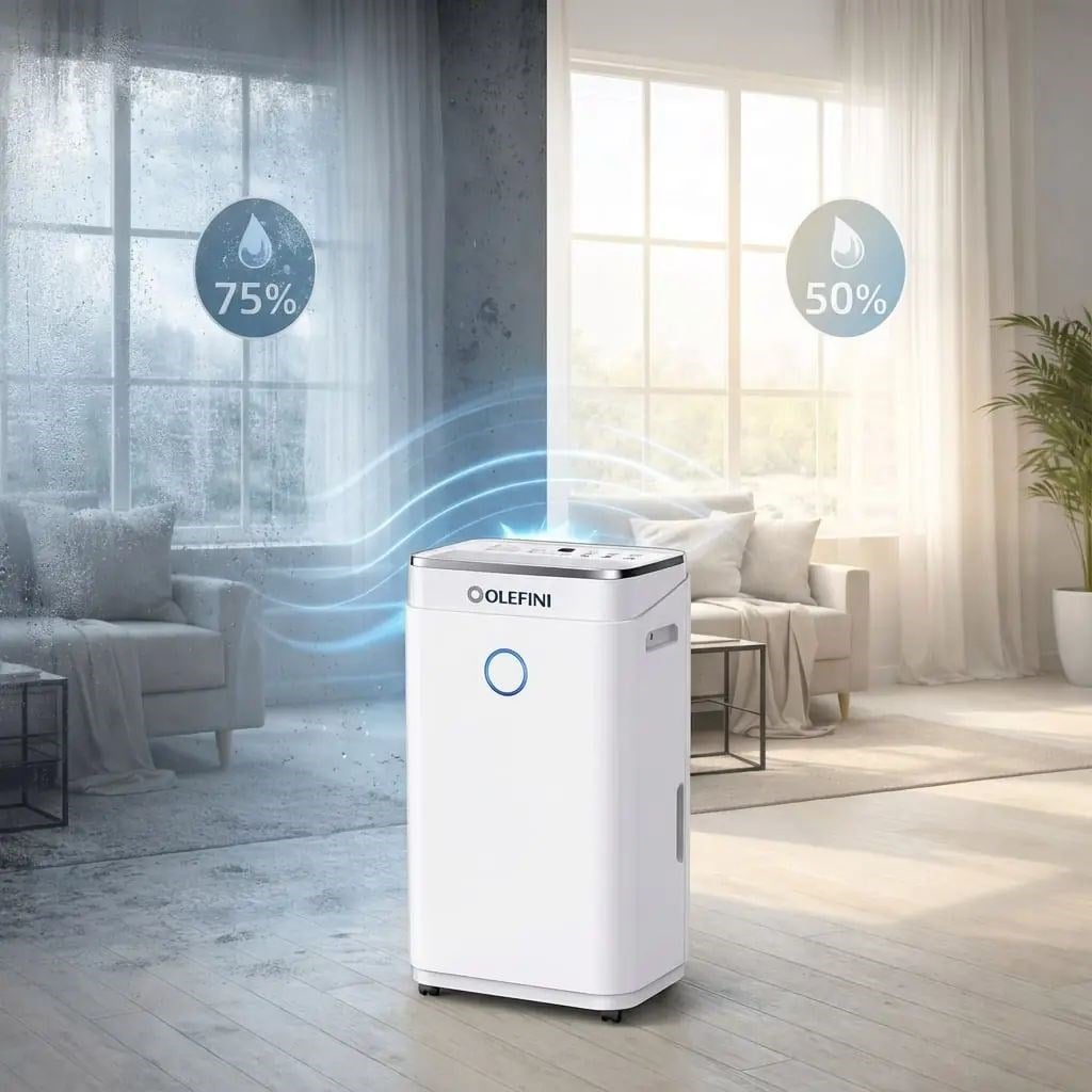 Olefini OL20-BD030AMN (Wifi) 20lt. Domestik Tip (Ev/Ofis Tipi) Nem Alma Cihazı
