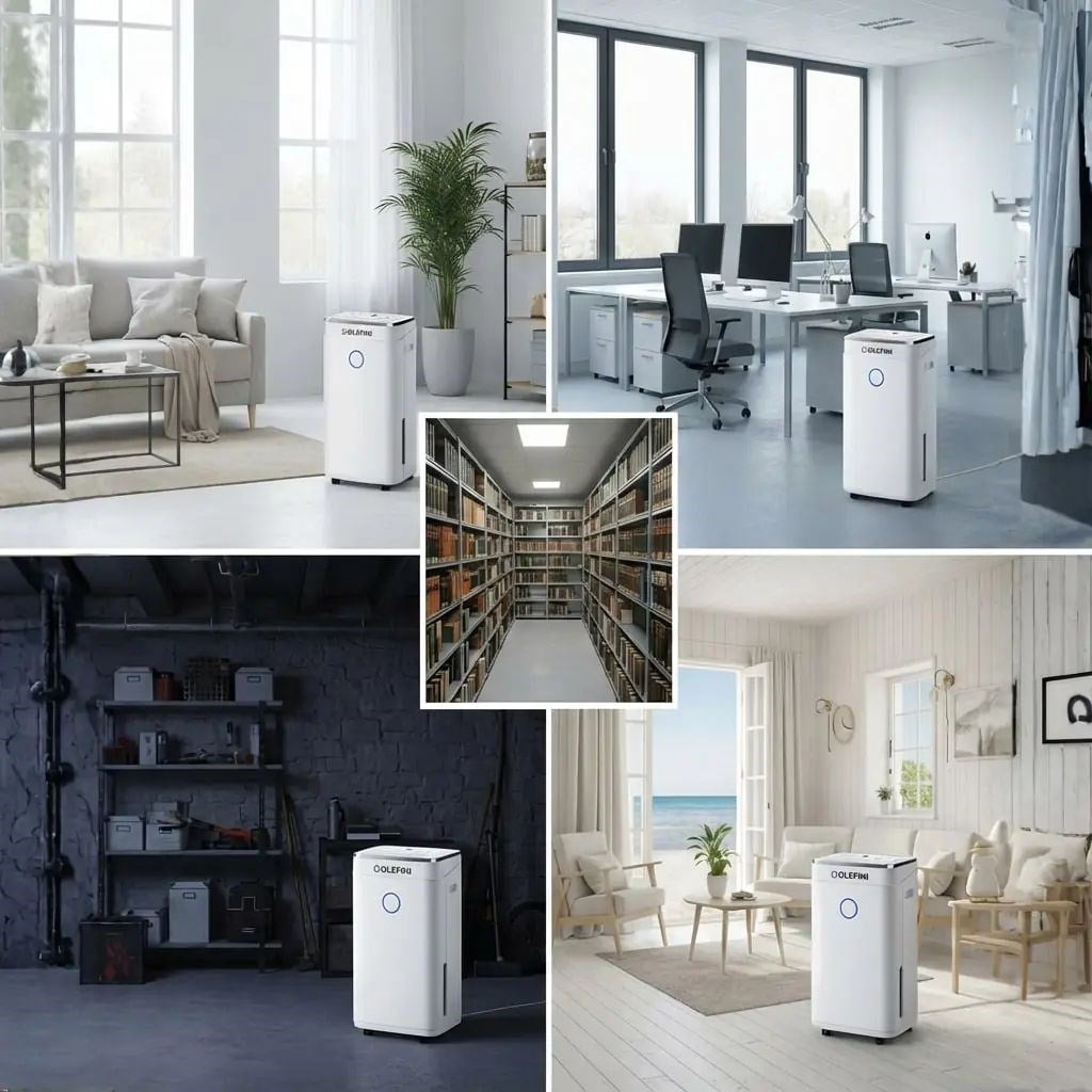 Olefini OL20-BD030AMN (Wifi) 20lt. Domestik Tip (Ev/Ofis Tipi) Nem Alma Cihazı