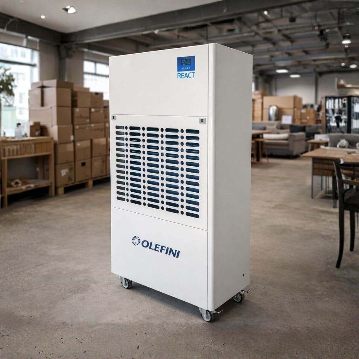 Olefini REACT FDH-2400BC 240lt. Portatif Tip Nem Alma Cihazı