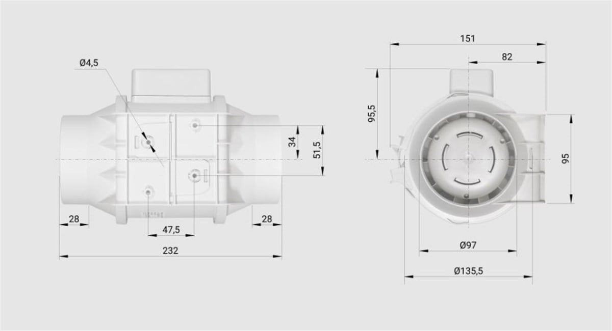 TD Silent Serisi TD-160/100 N SILENT