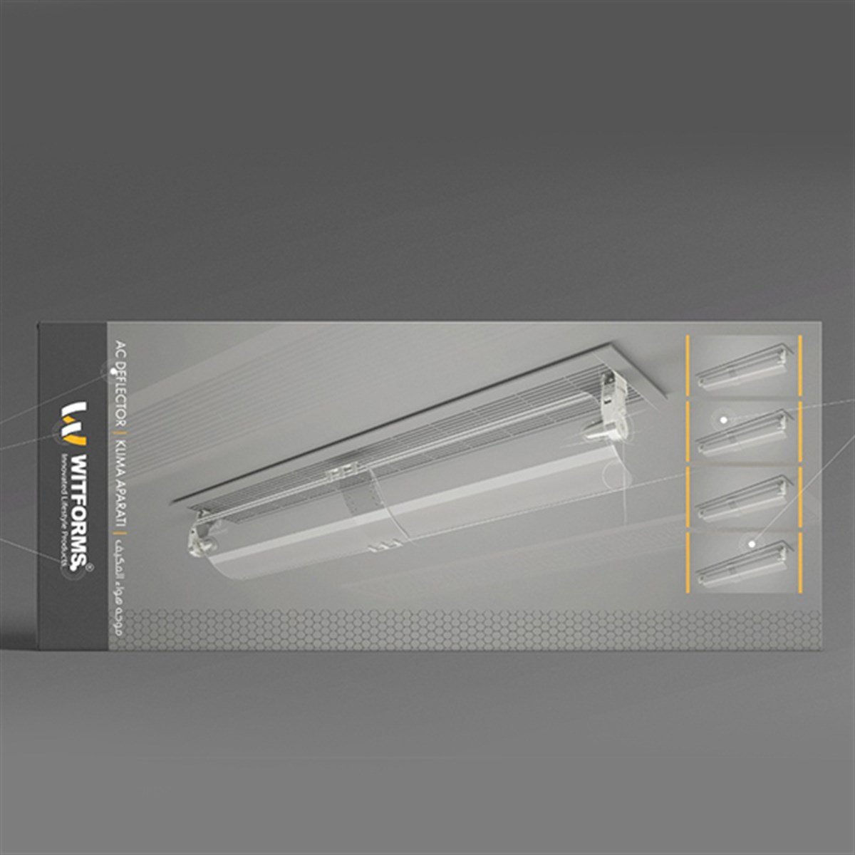 Withforms Central Menfez Tipi Klima Aparatı