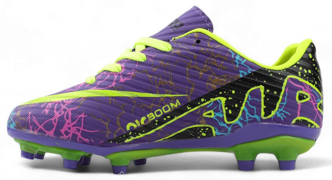 LALİGA 570 GARSON KRAMPON MOR SARI DESENLİ