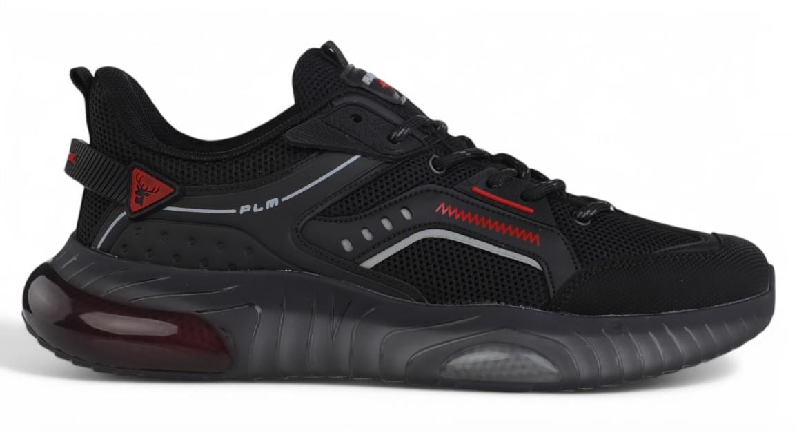 PLARIUM 005 MERDANE ANORAK SİYAH KIRMIZI