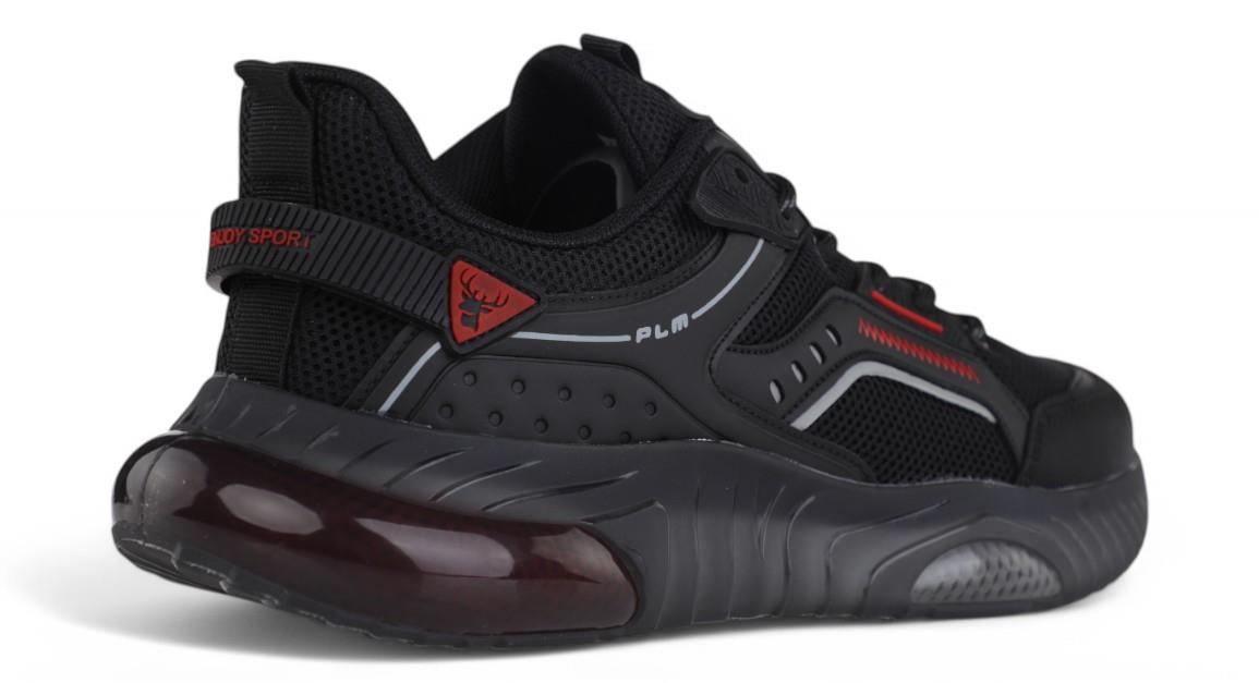 PLARIUM 005 MERDANE ANORAK SİYAH KIRMIZI