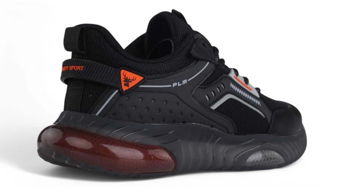 PLARIUM 005 MERDANE ANORAK SİYAH TURUNCU