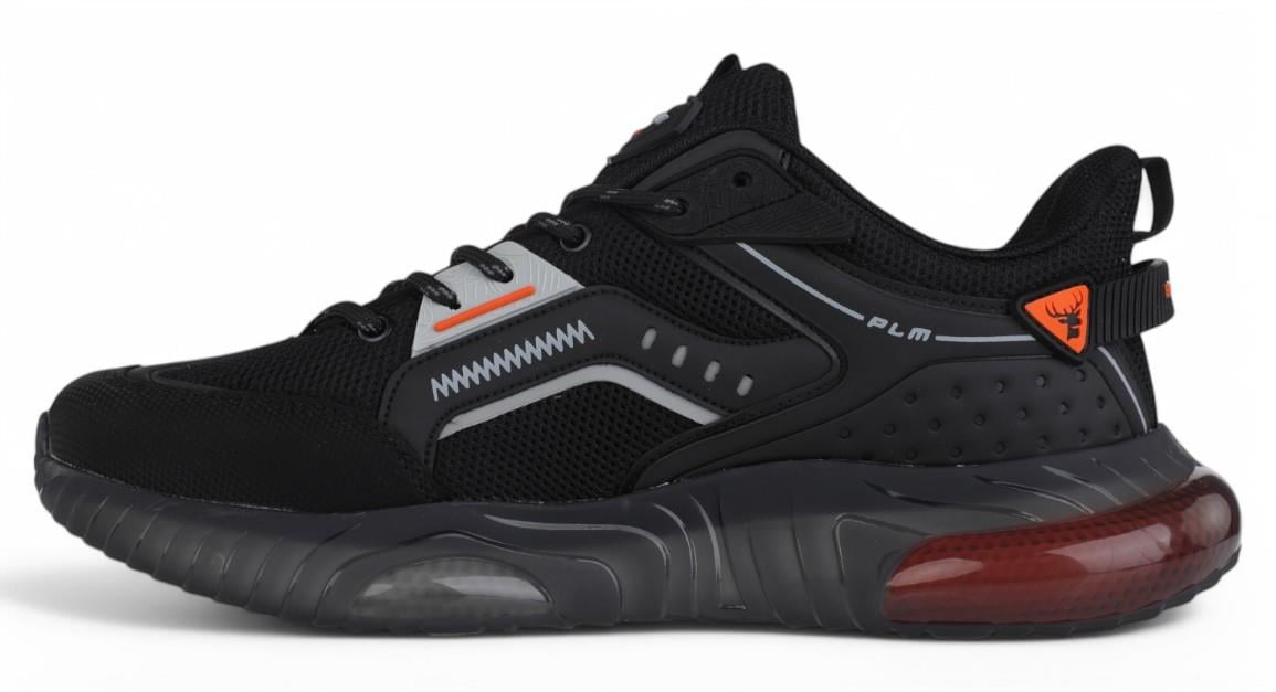 PLARIUM 005 MERDANE ANORAK SİYAH TURUNCU