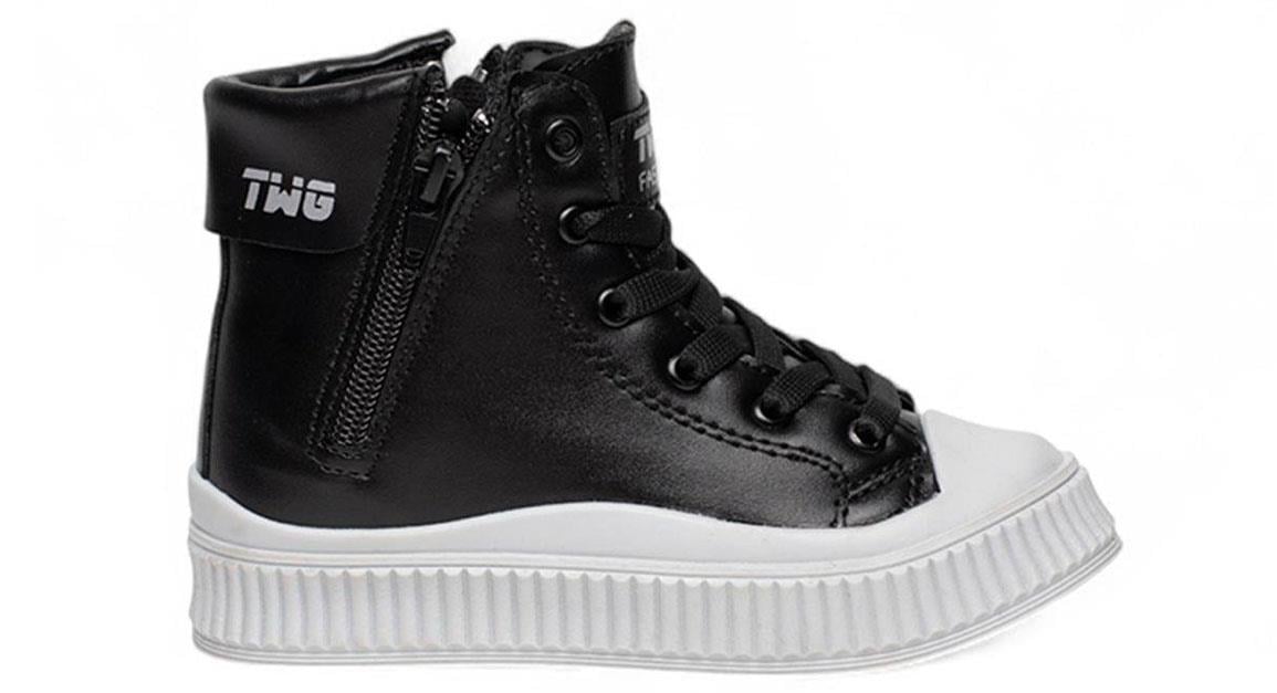 TWİNGO 9230 BEBE BOT SİYAH GÜMÜŞ