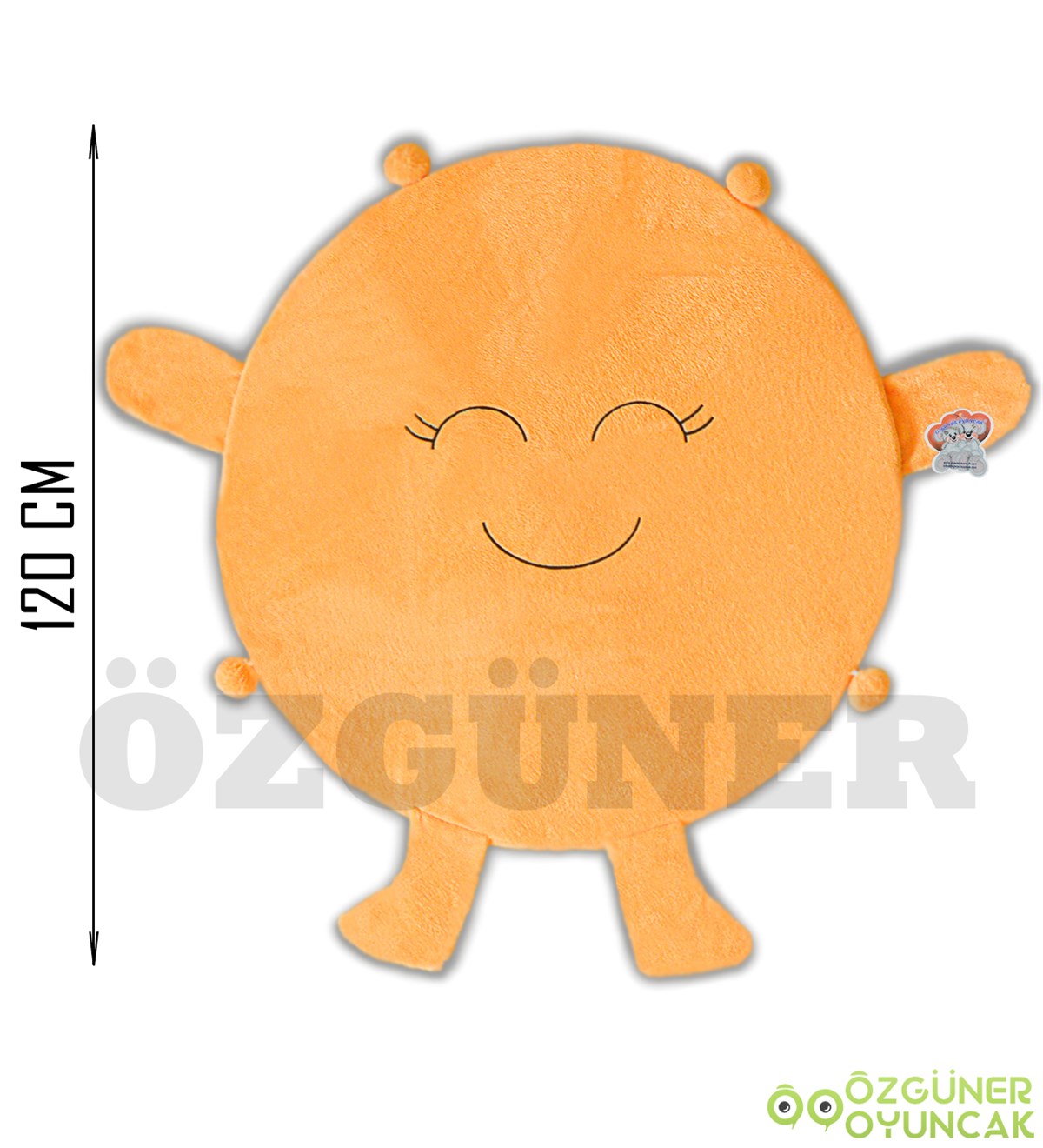 120 Cm Ayaklı Bebek Oyun Halı
