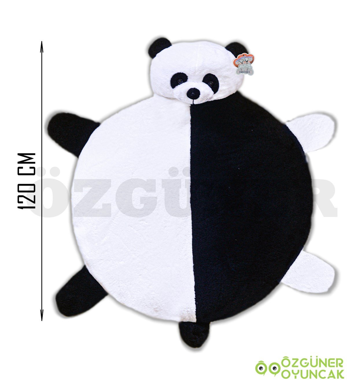 120 Cm Pandalı Bebek Oyun Halı