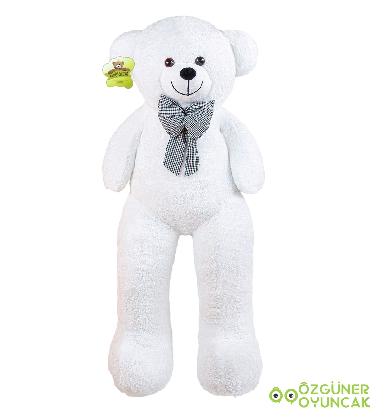 130 Cm Papyonlu Pelüş Ayıcık