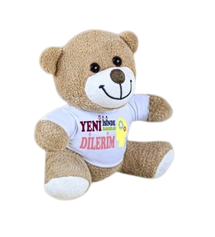 25 Cm Tişörtlü Çiçek Ayıcık