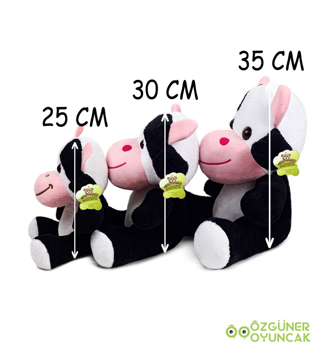 3'lü Sevimli İnek Ailesi