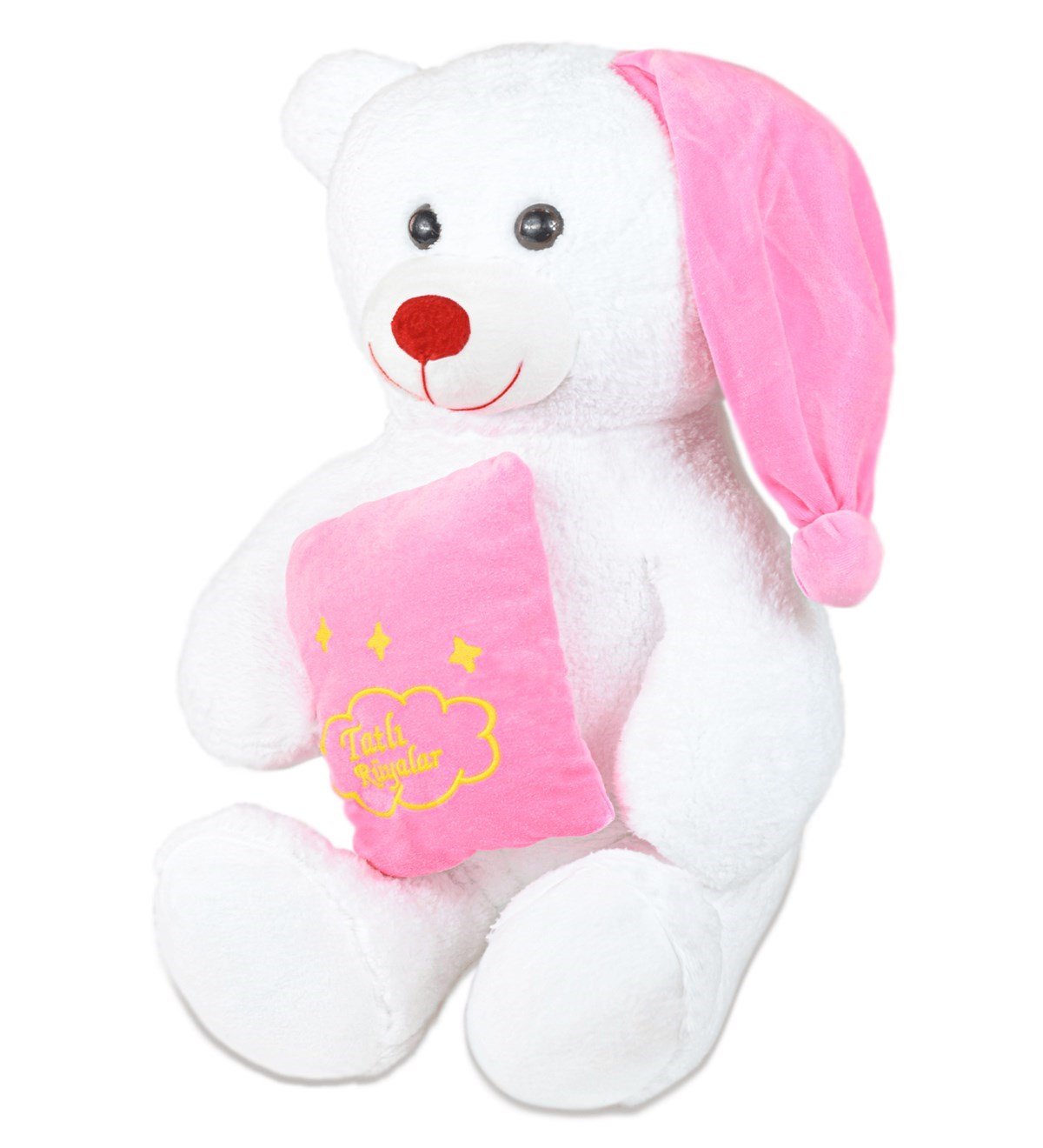 65 cm Tatlı Rüyalar Dileyen Peluş Ayıcık