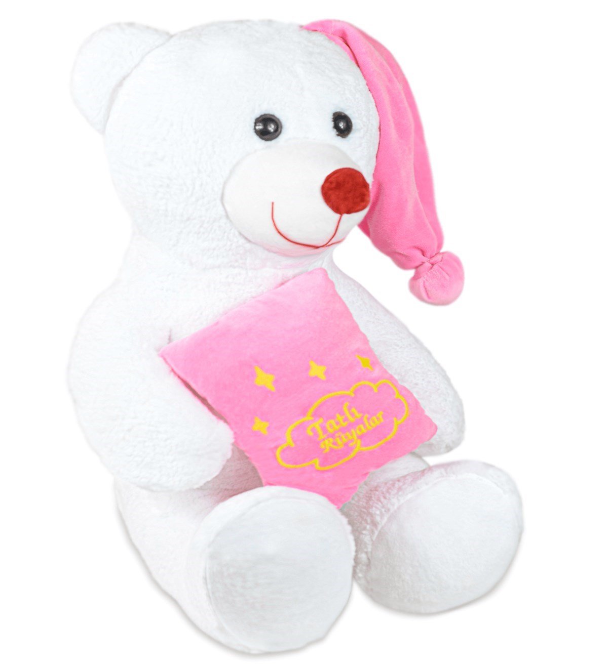65 cm Tatlı Rüyalar Dileyen Peluş Ayıcık
