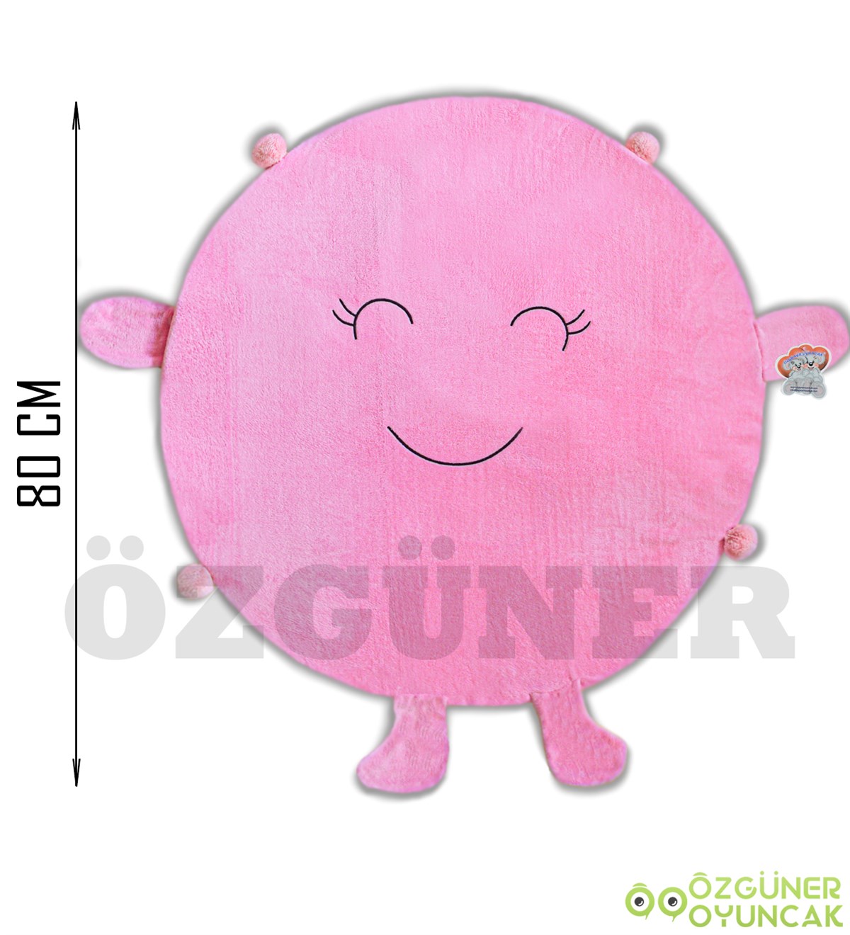 80 Cm Ayaklı Bebek Oyun Halı