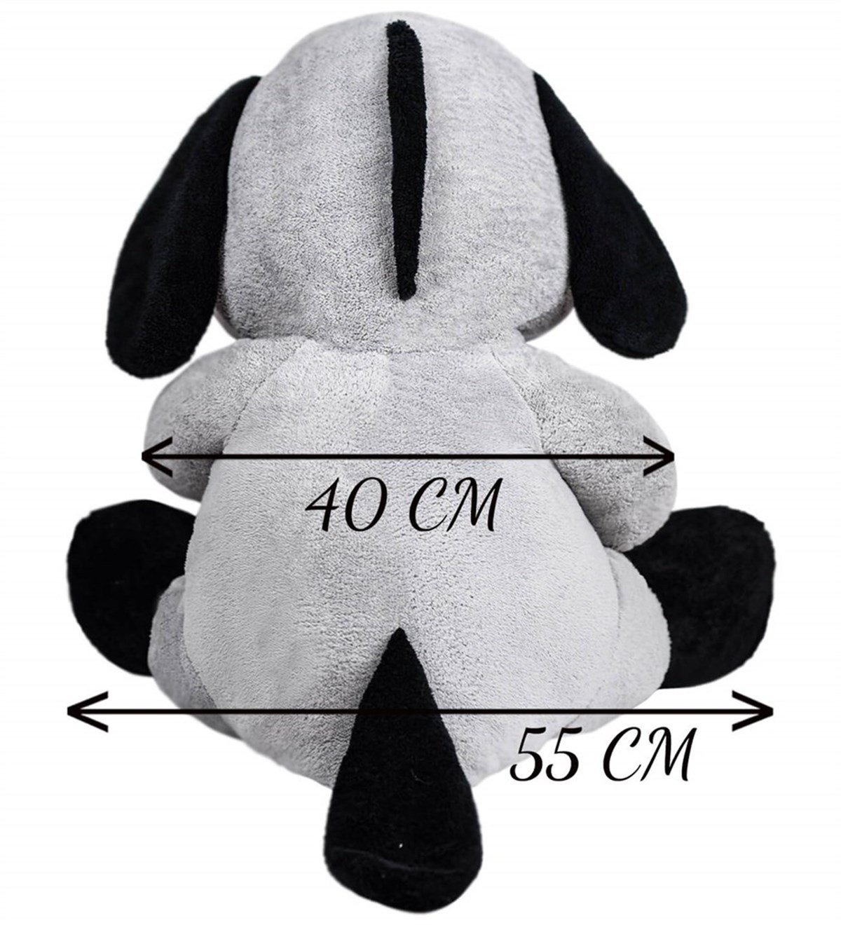 80 cm Eşeklik Ettim Özür Dilerim Pelüş Eşeği (100% Yerli Üretim)