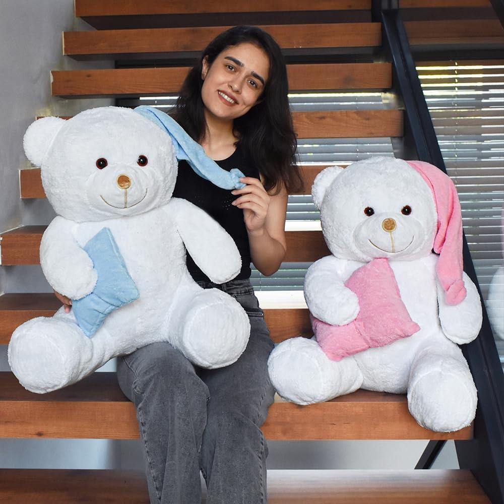 80 cm Yastıklı Uyku Arkadaşı Pelüş Ayı