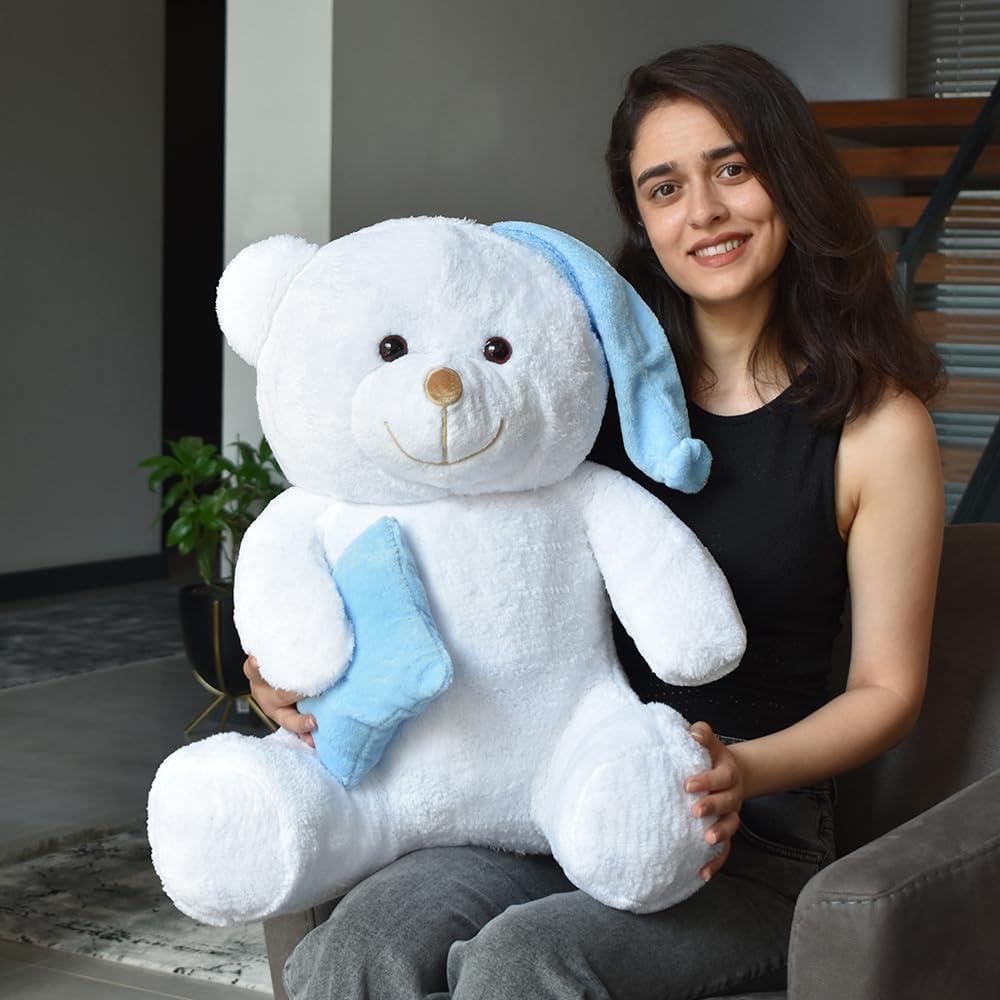 80 cm Yastıklı Uyku Arkadaşı Pelüş Ayı