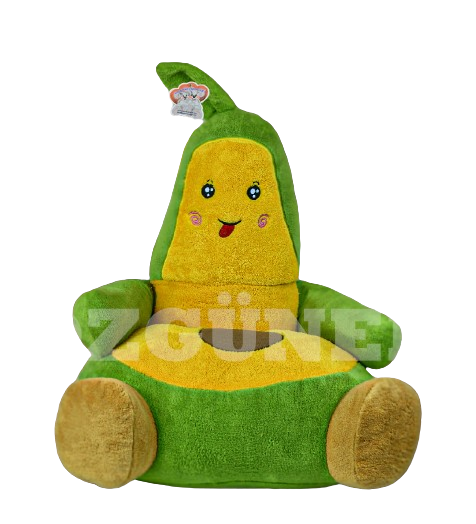 Avokado Pelüş Bebek Çocuk Koltuk