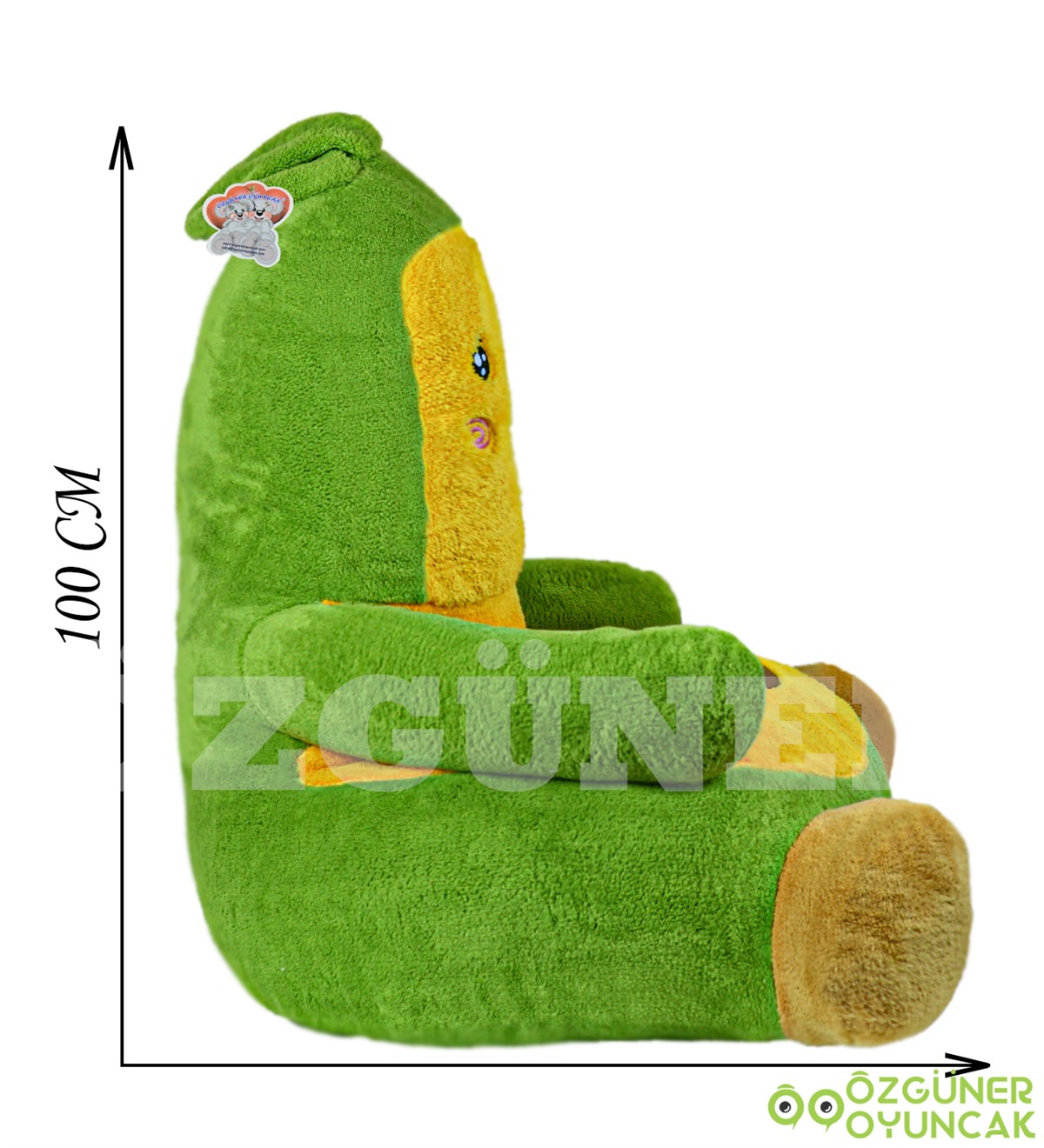 Avokado Pelüş Bebek Çocuk Koltuk